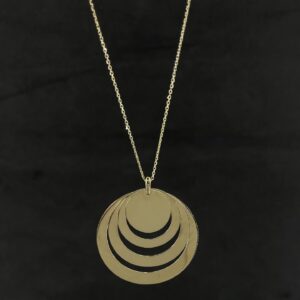 4 Halkalı İsim Kolye