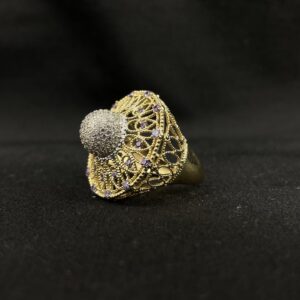 Mor Taşlı Sultan Yüzük