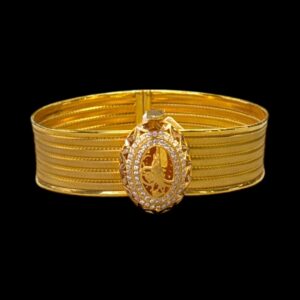 Tuğralı Taşlı Hasır Kelepçe (8K)