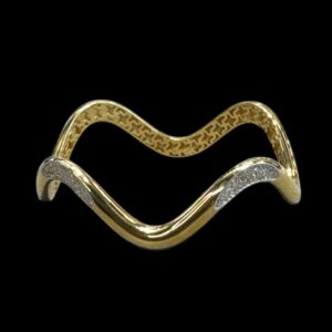 Taşlı Su Dalgası Kelepçe