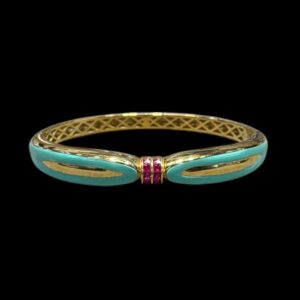 Turkuaz Mineli Kelepçe