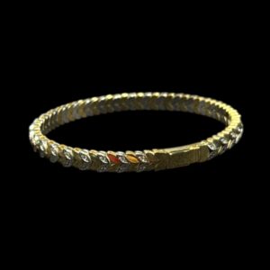 Taşlı Yaprak Model Kelepçe