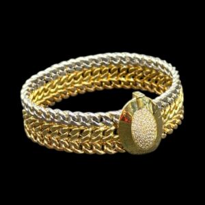 Gurmet Zincirli Üç Renkli Kelepçe