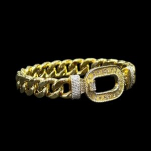 Gurmet Tasarım Taşlı Kelepçe