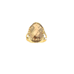 Smoky Quartz Taşlı Yüzük