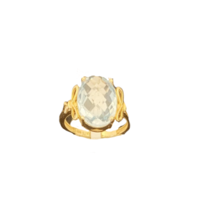 Topaz Mavi Taşlı Yüzük